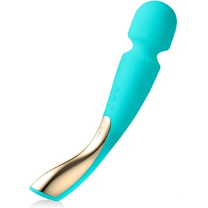  Аквамариновый вибромассажёр Smart Wand 2 