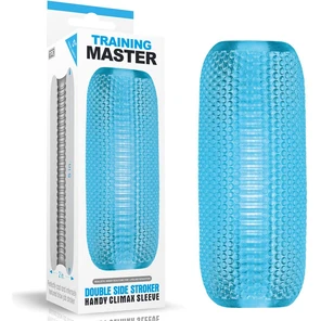  Голубой мастурбатор Training Master Double Side Stroker 