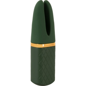  Зеленый вибратор Luxurious Split Tip Vibrator 13,1 см 
