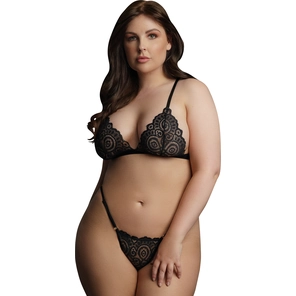  Роскошный комплект белья Magic Lace Velvet Lingerie Set 