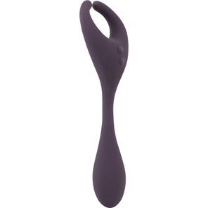  Фиолетовый универсальный вибратор Remote Controlled Couples Vibrator 