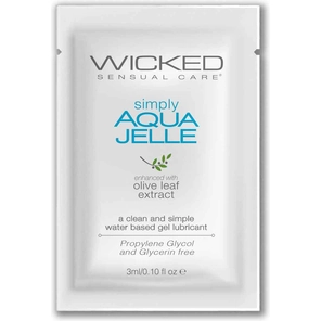  Гель-лубрикант Simply Aqua Jelle 3 мл 