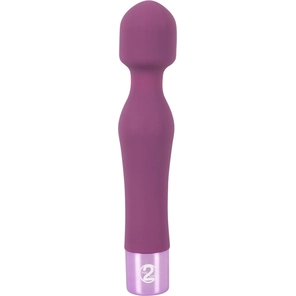  Фиолетовый жезловый вибратор Wand Vibe 18,4 см 