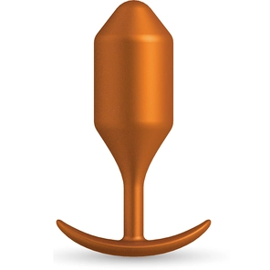  Пробка для ношения цветы бронзы B-vibe Snug Plug 4 14 см 