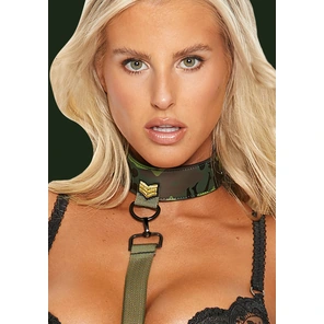  Ошейник с поводком Collar With Leash Army Theme 
