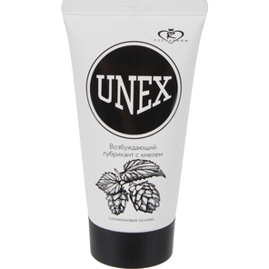  Возбуждающий лубрикант с хмелем на силиконовой основе Unex 50 мл 