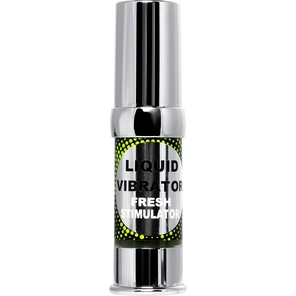  Освежающий гель с эффектом вибрации Liquid Vibrator Fresh Stimulator 15 мл 