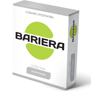  Ультратонкие презервативы Bariera Ultra Thin 3 шт 