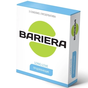 Продлевающие презервативы Bariera Long Love 3 шт 