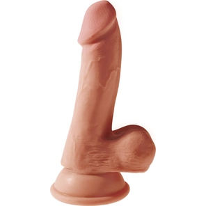  Кофейный фаллоимитатор на присоске 6,5 Triple Density Cock 20,3 см 