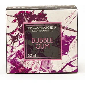  Массажная свеча Bubble Gum 60 мл 