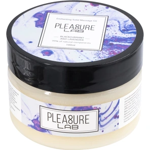  Твердое массажное масло Pleasure Lab Enchanting с ароматом черной смородины и лаванды 100 мл 