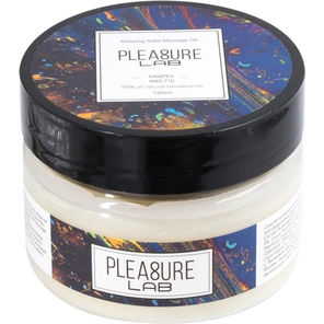  Твердое массажное масло Pleasure Lab Relaxing с ароматом винограда и инжира 100 мл 