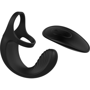  Эрекционное кольцо с вибрацией и стимуляцией мошонки Vibrating Ball Cradle 