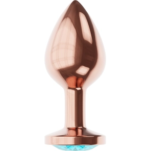  Пробка цвета розового золота с кристаллом Diamond Topaz Shine L 8,3 см 