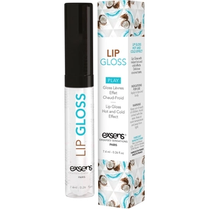  Блеск для губ Hot Kiss Coconut с ароматом кокоса 7 мл 