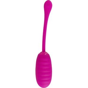  Лиловое виброяйцо Super Soft Silicone Love Ball 