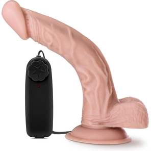  Телесный вибратор-реалистик Dr. Sean 8 Inch Vibrating Cock 20,3 см 