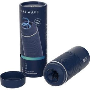  Синий мастурбатор с контролем всасывания Arcwave Pow Stroker 