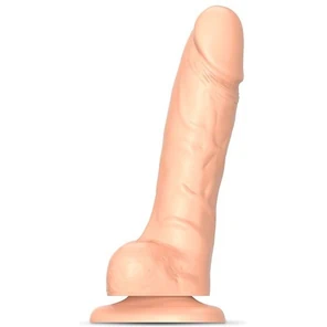  Телесный фаллоимитатор Strap-On-Me Sliding Skin Realistic Dildo size M 
