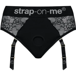  Черные трусики для насадок Diva Lingerie Harness size S 
