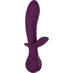  Фиолетовый универсальный вибратор Lover 22,25 см 