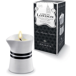  Массажное масло в виде малой свечи Petits Joujoux London с ароматом ревеня, амбры и чёрной смородины 