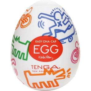  Мастурбатор-яйцо Keith Haring EGG STREET 