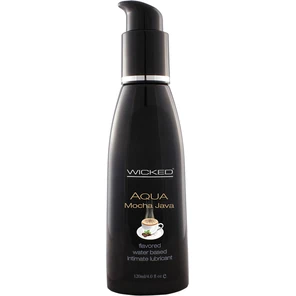  Лубрикант со вкусом кофе мокко Wicked Aqua Mocha Java 120 мл 
