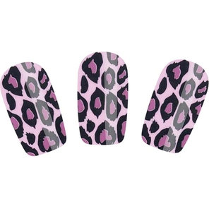  Набор лаковых полосок для ногтей Фиолетовый леопард Nail Foil 
