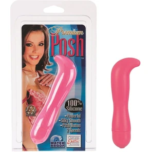  Розовый вибромассажер G-точки PREMIUM POSH 14,5 см 