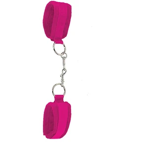  Розовые наручники Velcro Cuffs 