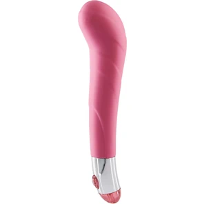  Розовый вибратор Lovely Vibes G-spot 20 см 