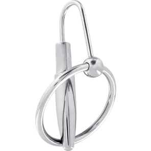  Эрекционное кольцо с катетером Penisplug W Glansring 