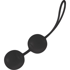  Чёрные вагинальные шарики Joyballs Black 