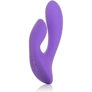  Фиолетовый перезаряжаемый вибратор со стимуляцией клитора Silhouette S17 