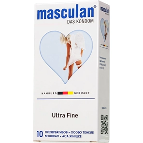  Особо тонкие презервативы Masculan Ultra Fine 10 шт 