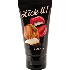  Съедобная смазка Lick It с ароматом белого шоколада 50 мл 