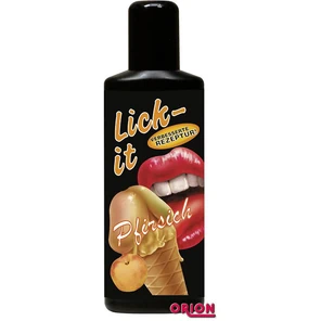  Съедобная смазка Lick It со вкусом персика 100 мл 