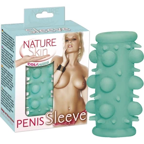  Мужская насадка NatureSkin Colours PenisSleeve 7,5 см 