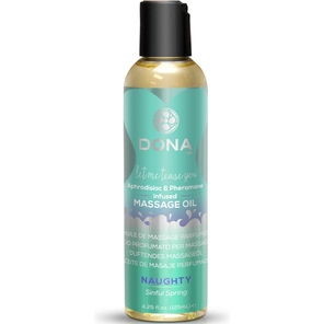  Массажное масло с феромонами DONA Naughty Sinful Spring 125 мл 