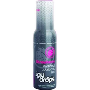  Смазка на водной основе со вкусом клубники JoyDrops Strawberry 100 мл 