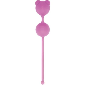  Розовые вагинальные шарики PUSSYNUT DOUBLE SILICONE 