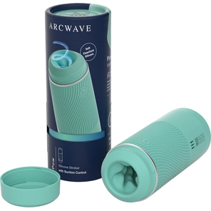  Мятный мастурбатор с контролем всасывания Arcwave Pow Stroker 