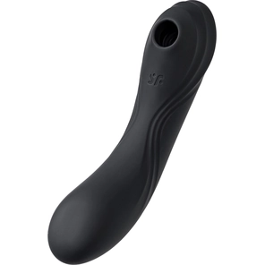  Черный вакуум-волновой вибростимулятор Satisfyer Curvy Trinity 4 