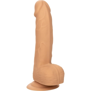  Телесный фаллоимитатор Silicone Studs 6 21 см 