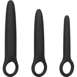  Набор из 3 черных анальных расширителей Boundless Dilator Trio 