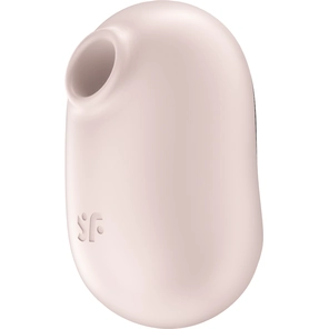  Бежевый вакуумный вибростимулятор клитора Satisfyer Pro To Go 2 