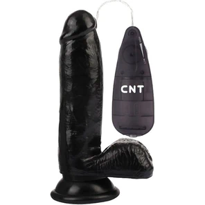  Черный реалистичный вибратор 6.7 Stud Realistic Dildo 17,5 см 