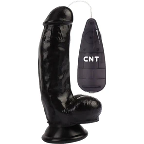  Черный вибратор-реалистик 6.9’’ Stud Realistic Dildo 17,5 см 